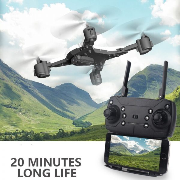 New RC Helicopter  Drone with Camera HD 1080P WIFI FPV RC Drone Professional Foldable Quadcopter 20 Minutes Battery Life 3