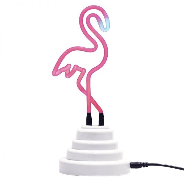 Neon Light Neon Sign Decoration LED Night Light Cloud Rainbow Flamingo Shape Colorful Desk Lamp for Indoor Wedding Illumination 5