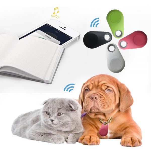 Pets Smart Mini GPS Tracker Anti-Lost Waterproof Bluetooth Tracer For Pet Dog Cat Keys Wallet Bag Kids Trackers Finder Equipment 1